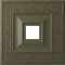 Ekena Millwork Eris Ceiling Medallion (Canopies up to 9 7/8"), 18"W x 18"H x 3 1/2"ID x 1 1/8"P, Painted Turtle CM18ERPTF - alternate 1